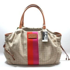 Kate Spade Classic Noel Stevie Baby Bag Stucco